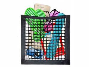 Siatka Do Bagażnika Rzep 30x30cm Kieszeń Organizer