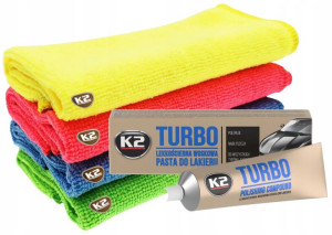 K2 Turbo | Kultowa Pasta Lekkościerna Usuwanie Rys