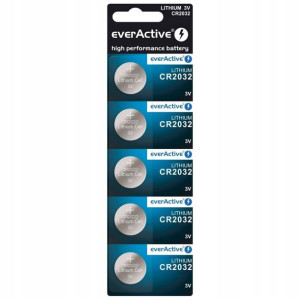 Bateria Everactive Litowa Cr2032 Blister 5szt