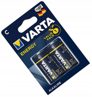 2x Baterie Alkaliczne VARTA ENERGY LR14 BLISTER