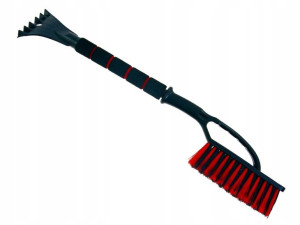 Skrobaczka do szyb + SZCZOTKA Miękki uchwyt 65 cm