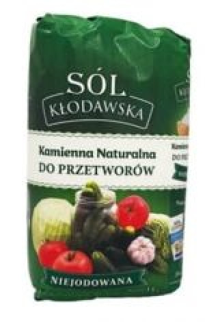 Sól Kłodawska Kamienna Niejodowana Spożywcza 1,1 K