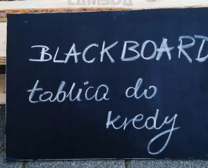 CHALKBOARD Profesjonalna folia tablicowa 135x0,5mb