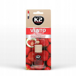 K2 Vento Zapach Samochodowy Blister Truskawka 8ml