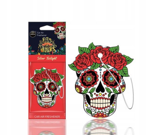 AROMA Car MUERTOS Silver Tatoo