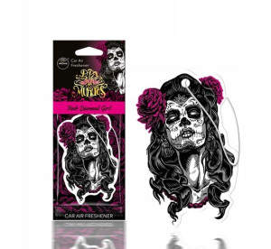 AROMA Car MUERTOS Pink Diamond Girl