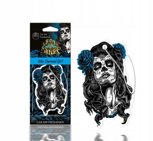 AROMA Car MUERTOS Blue Diamond Girl