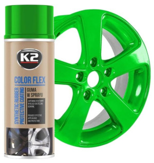 K2 Flex Guma W Sprayu Folia Jasny Zielony 400ml