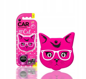 AROMA Car CAT Odświeżacz powietrza Pink Blossom