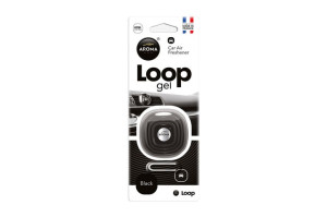 AROMA CAR LOOP żel zapach do kratki Black