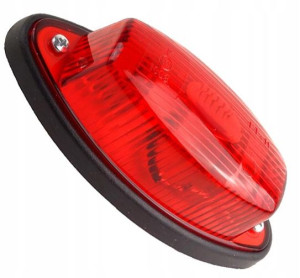 OBUDOWA Lampy obrysowej czerwona z przewodem