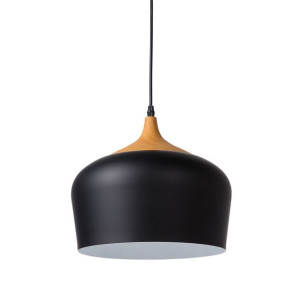Lampa wisząca metalowa czarna ANGARA
