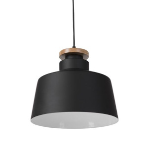 Lampa wisząca metalowa czarna DANUBE