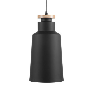 Lampa wisząca metalowa czarna NEVA