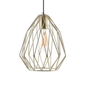 Lampa wisząca metalowa złota MAGRA