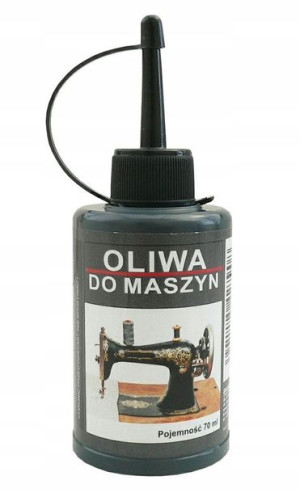 Oliwa Do Maszyn Do Szycia Agd Zawiasów Zamków 70ml