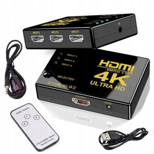 Aktywny rozdzielacz HDMI 3D 4K Switch splitter