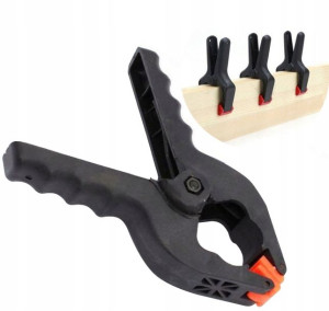 Ścisk sprężynowy stolarski 15cm Zacisk modelarski