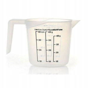 Dzbanek Z Uchem Kubek Z Miarką 400ml 0,4l | Skala