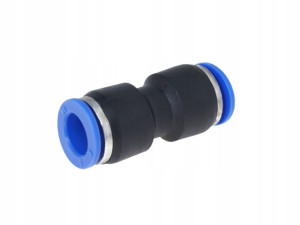 Szybkozłączka pneumatyczna prosta, 10 mm