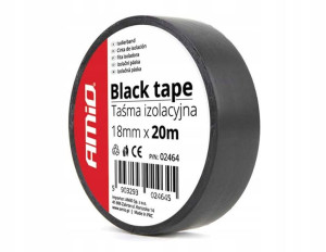 Taśma izolacyjna czarna 18mm x 20m (1 szt)