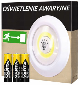 B.mocne Oświetlenie Zastępcze Cob 3w Łazienka Hol