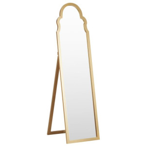 Lustro stojące 40 x 150 cm złote CHATILLON