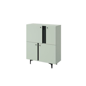  COLOURS CS-01 - komoda 4d - szałwia
