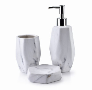 Zestaw łazienkowy komplet 3 elementy 480ml  ODETTE