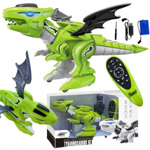 Dinozaur Zdalnie Sterowany Rex Chodzi Ryczy Pilot
