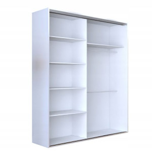 Pojemna garderoba VIKI 200x245,5x61 cm wysoka