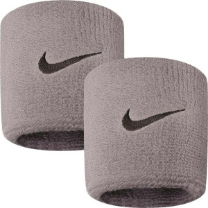 Frotki na rękę nike swoosh szare 2szt nnn04051