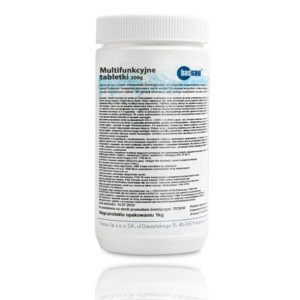 Multifunkcyjne tabletki 200g do basenu 1kg