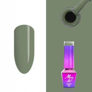 Lakier hybrydowy MollyLac Pastel glade zielony 106