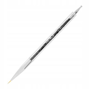 PĘDZELEK do zdobień z sondą cyrkonie 2w1 7mm Nr000