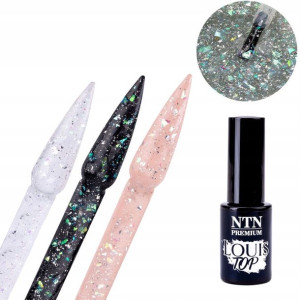 Top Louis NTN Premium Shimmer srebrne DROBINKI AB
