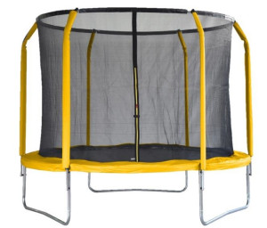 Trampolina ogrodowa 10FT ciemny żółty