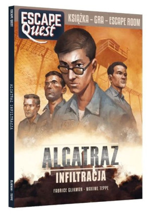 Gra książkowa Escape Quest Alcatraz: Infiltracja