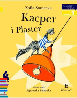 Książeczka Kacper i Plaster. Czytam sobie. Poziom 1