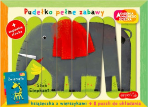 Książeczka Zwierzęta. Akademia mądrego dziecka. Pudełko pełne zabawy
