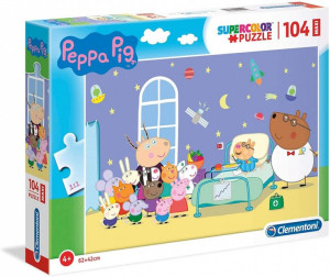 Puzzle 104 elementy Maxi Świnka Peppa