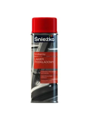 ŚNIEŻKA MULTISPRAY lakier podkładowy w sprayu 400ml CZERWONY (12085)
