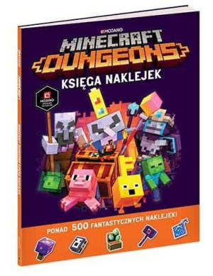 Książeczka Minecraft. Dungeons. Księga naklejek