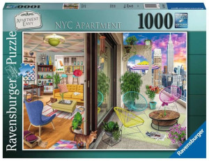 Puzzle 2D 1000 elementów Apartment w Nowym Jorku