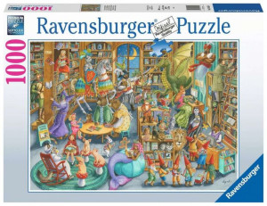 Puzzle 2D 1000 elementów Północ w bibilotece