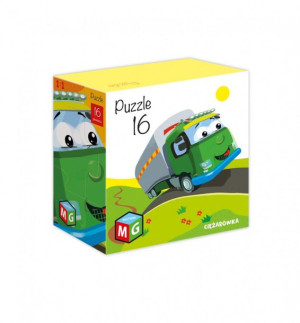 Puzzle 16 elementów Ciężarówka Multigra