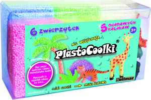 Sellmar Plastocoolki - Zwierzątka 5 sztuk