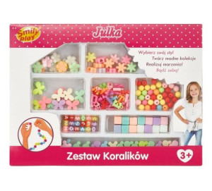 Zestaw koralików dla dziewczynki