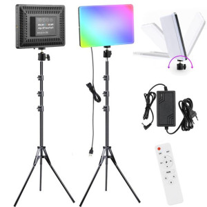 Lampa Studyjna do Zdjęć 240LED ze Statywem + Pilot