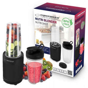 Blender Smoothie Esperanza NUTRI SHOT 700W Czarny